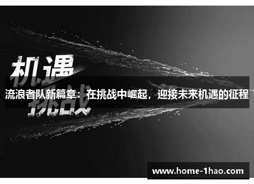 流浪者队新篇章：在挑战中崛起，迎接未来机遇的征程